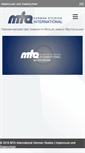 Mobile Screenshot of mta-tv.de